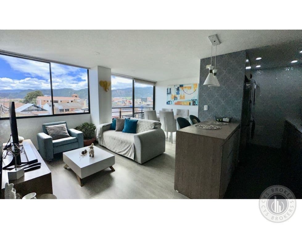🏡 Cajicá vendo apto 86 m² 3er piso, esquinero, externo, 2Grj, 3hab. - foto 1