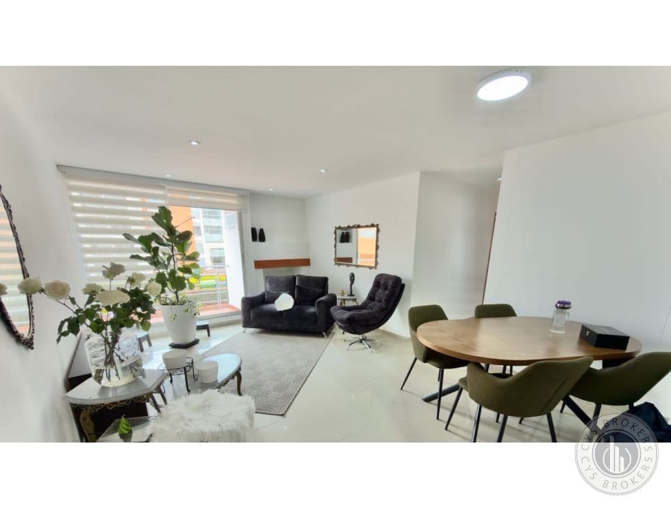 Cajicá Vendo apartamento amplio 🏡 3 alcobas chimenea garaje y bodega - foto 1